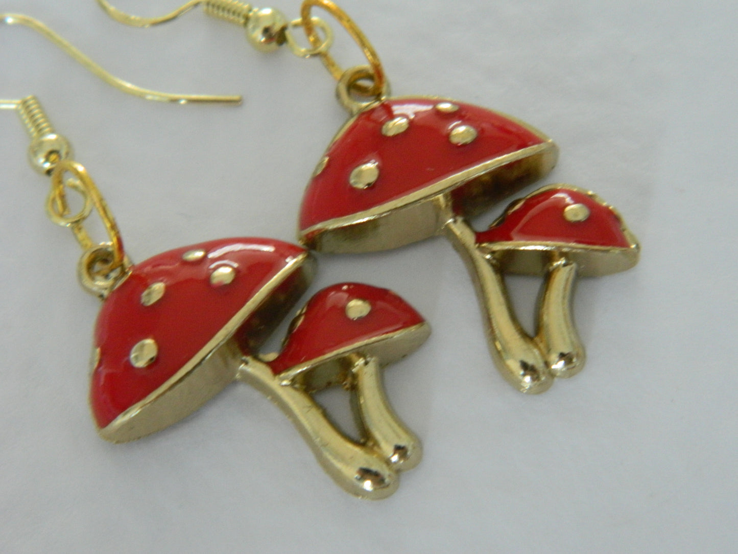 Tessa Double Toadstool Dangles.