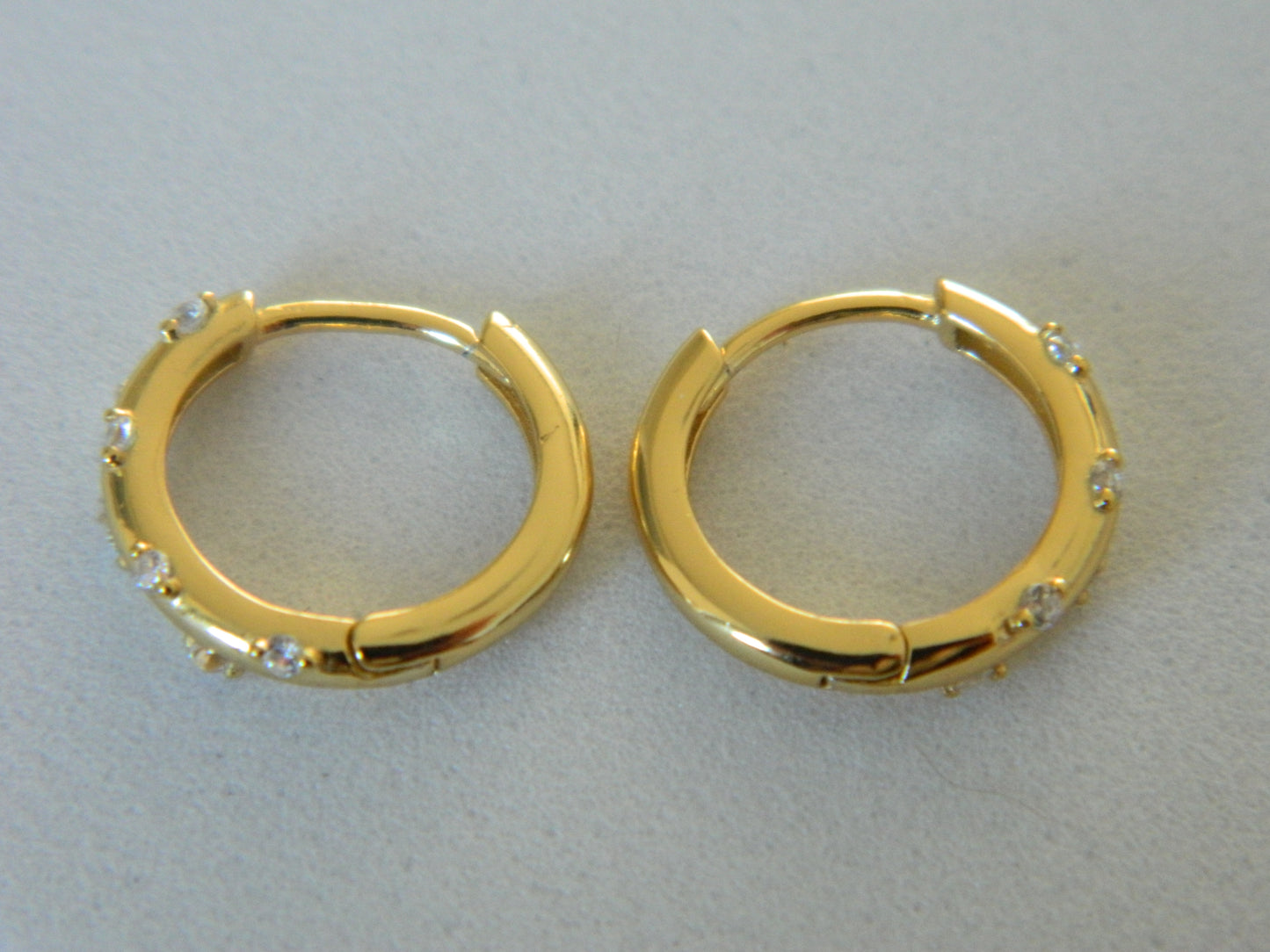 Starry Night Hoops-Gold.