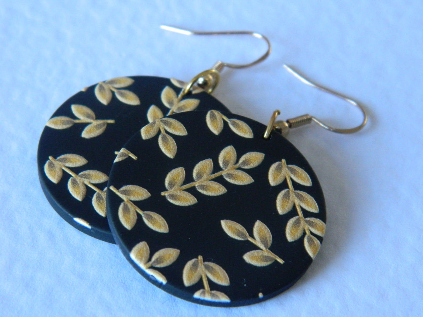 Gina- Golden Leaves Dangles.