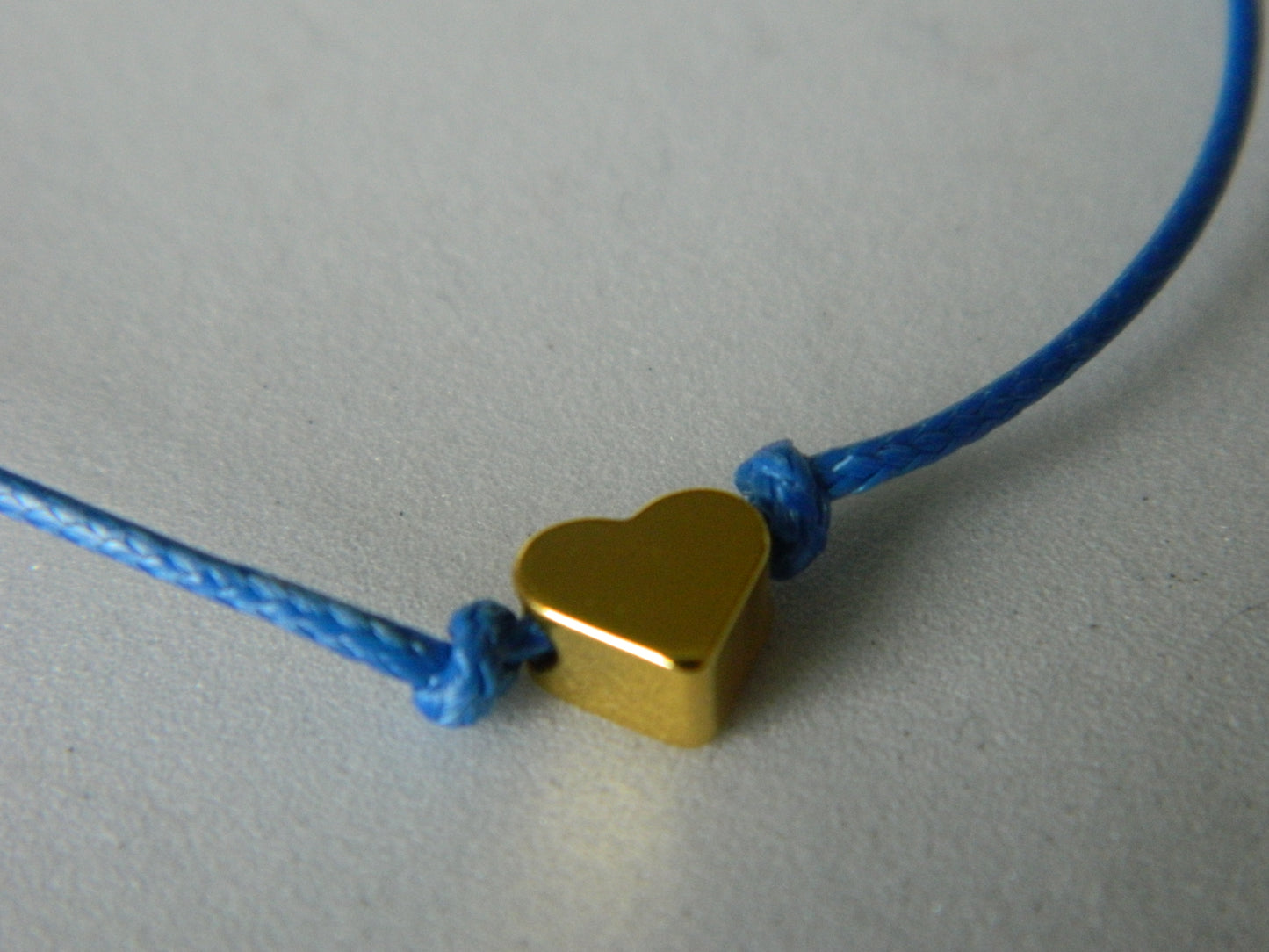 Heart Wish Bracelet-Blue.