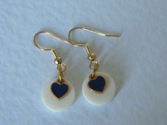 Lola-Love drop dangles- Navy.