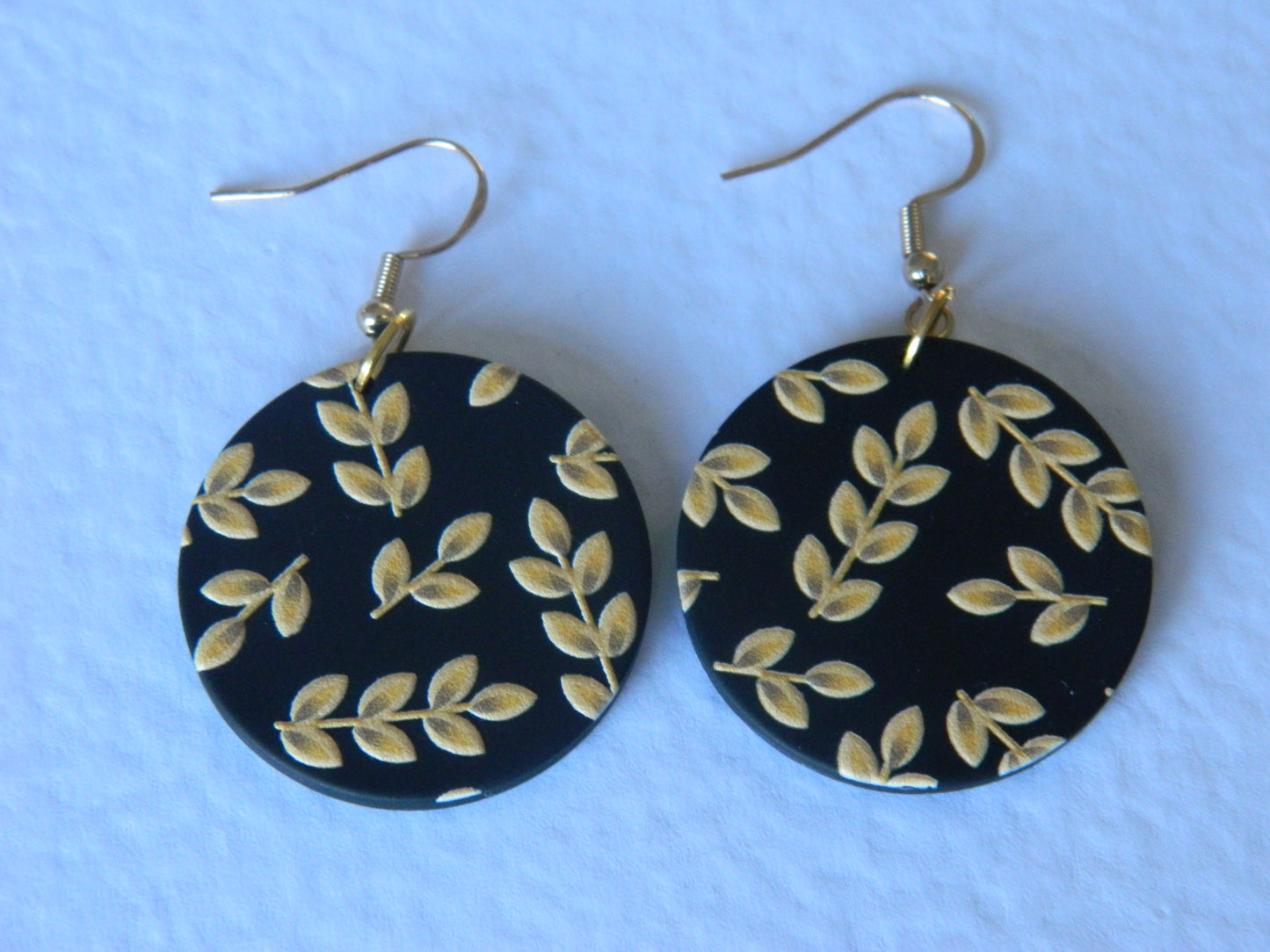 Gina- Golden Leaves Dangles.