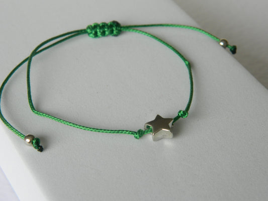 Star Wish Bracelet-Green.