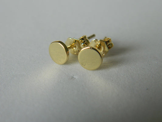 Fiona Studs-Gold.