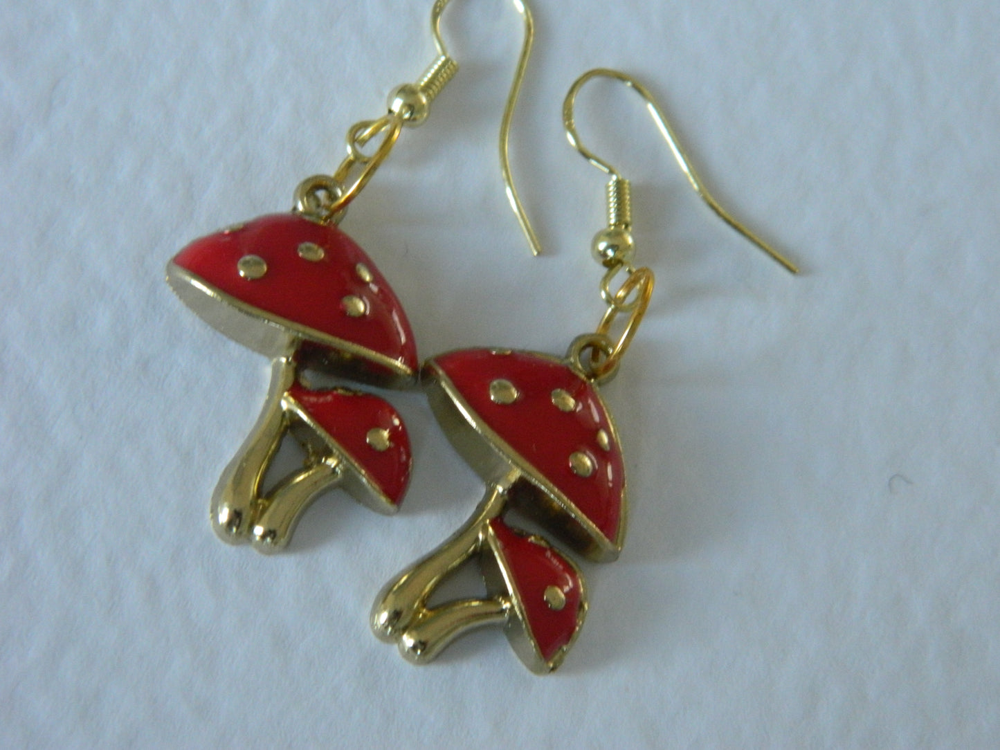 Tessa Double Toadstool Dangles.