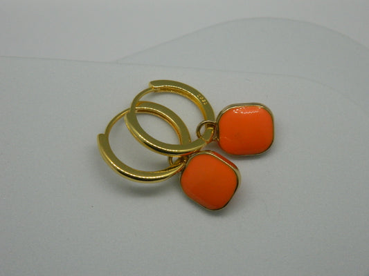 Pippa Hoops- Orange.