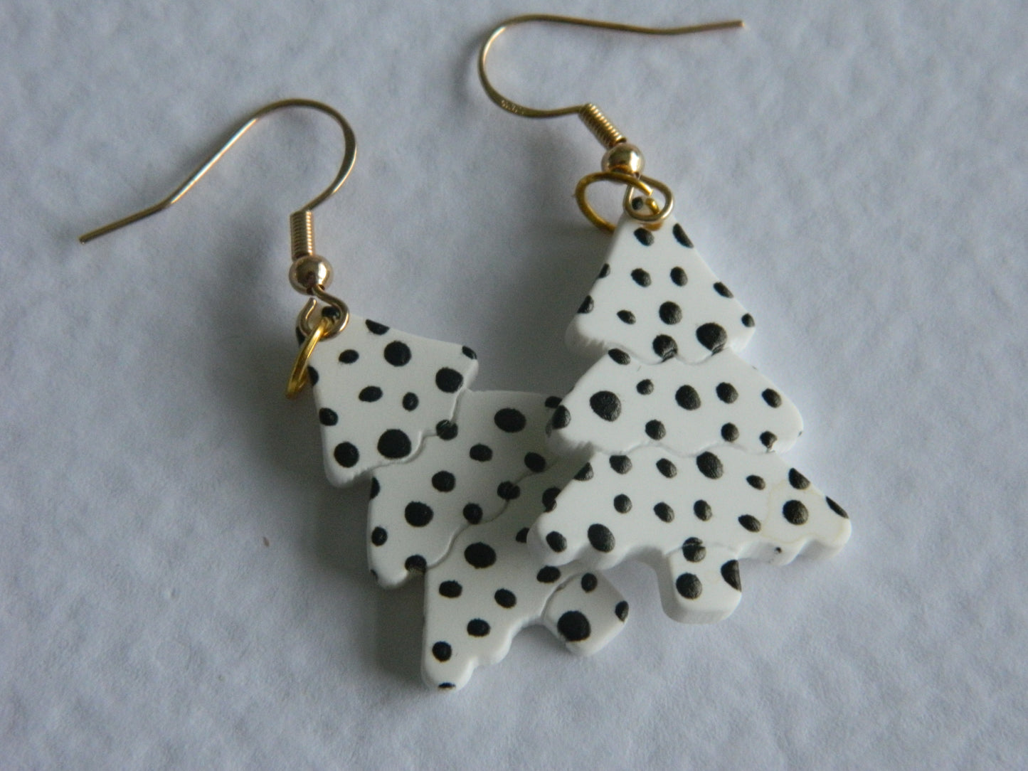 Dotty Christmas Tree Dangles.