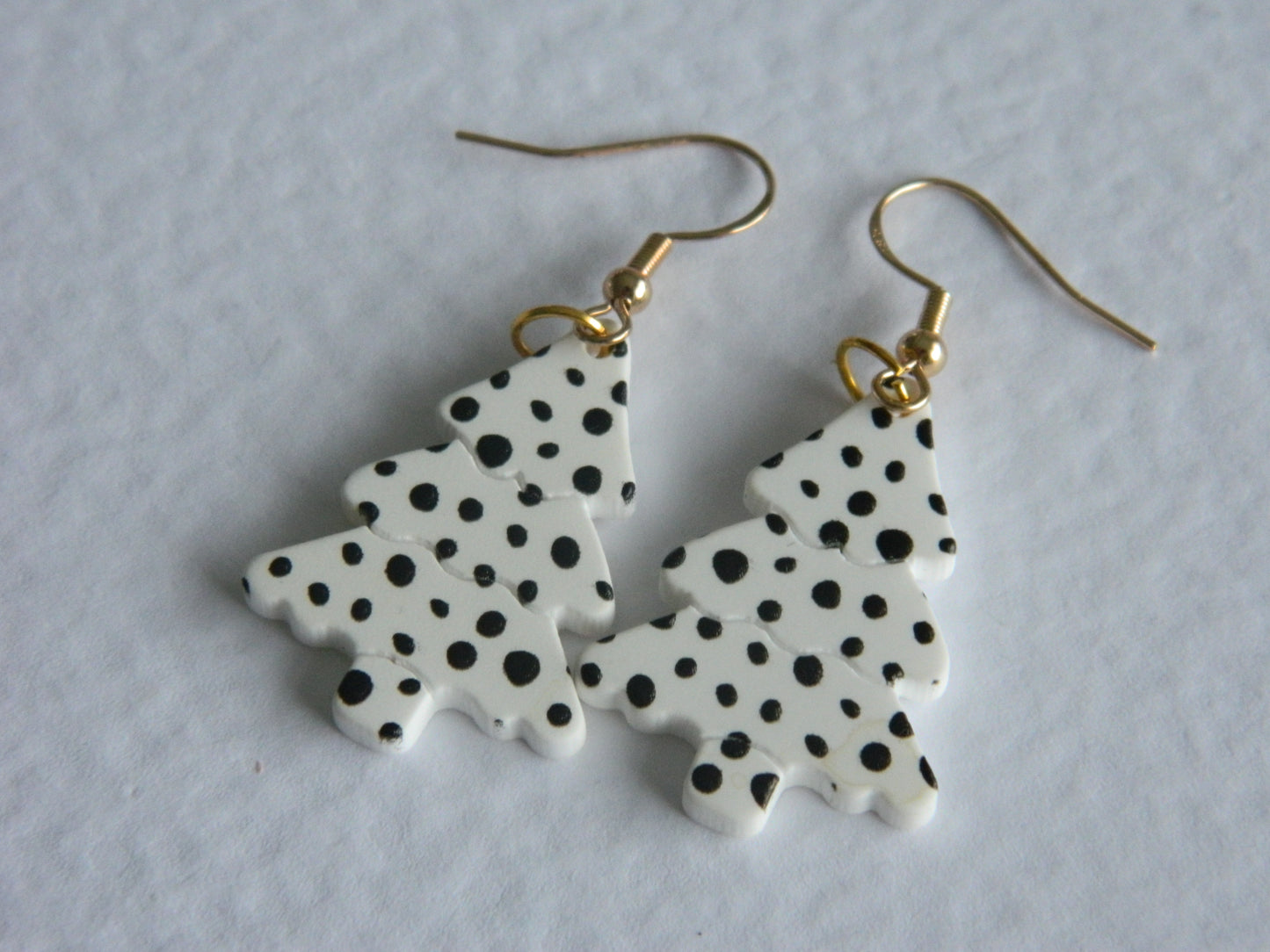 Dotty Christmas Tree Dangles.